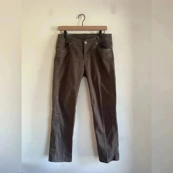 Kuhl Klaudette Pants Straight Sage Brown Size 8 Short - Picture 9 of 15